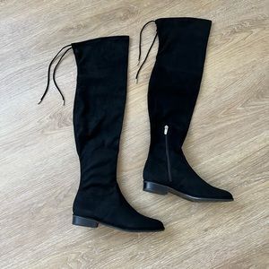 Marc Fisher Faux Suede OTK Boots